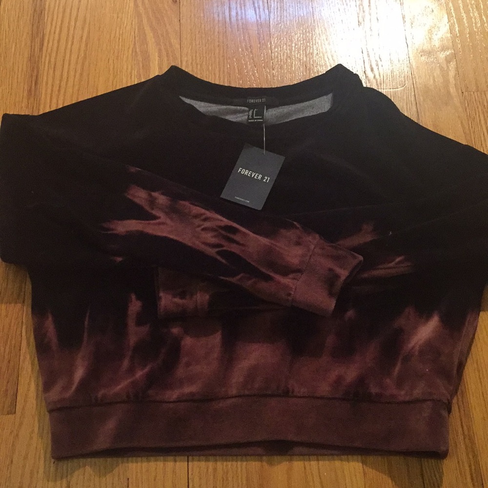 Dip dye sweater